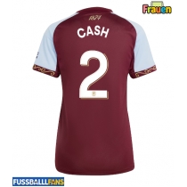 Aston Villa Matty Cash #2 Heimtrikot Frauen 2025-26 Kurzarm
